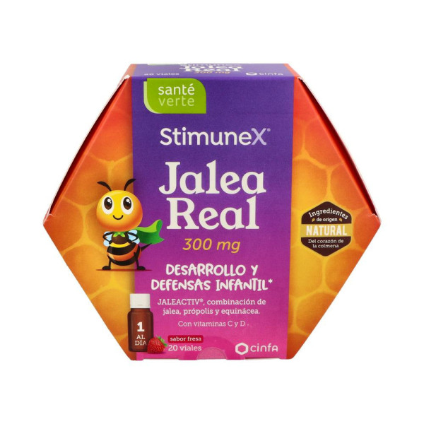 Stimunex Sante Verte Jalea Real Infan 300 Mg 20 Viales 10...