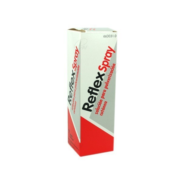 REFLEX SPRAY SOLUCIÓN PARA PULVERIZACIÓN CUTÁNEA, 1 frasco de 130 ml