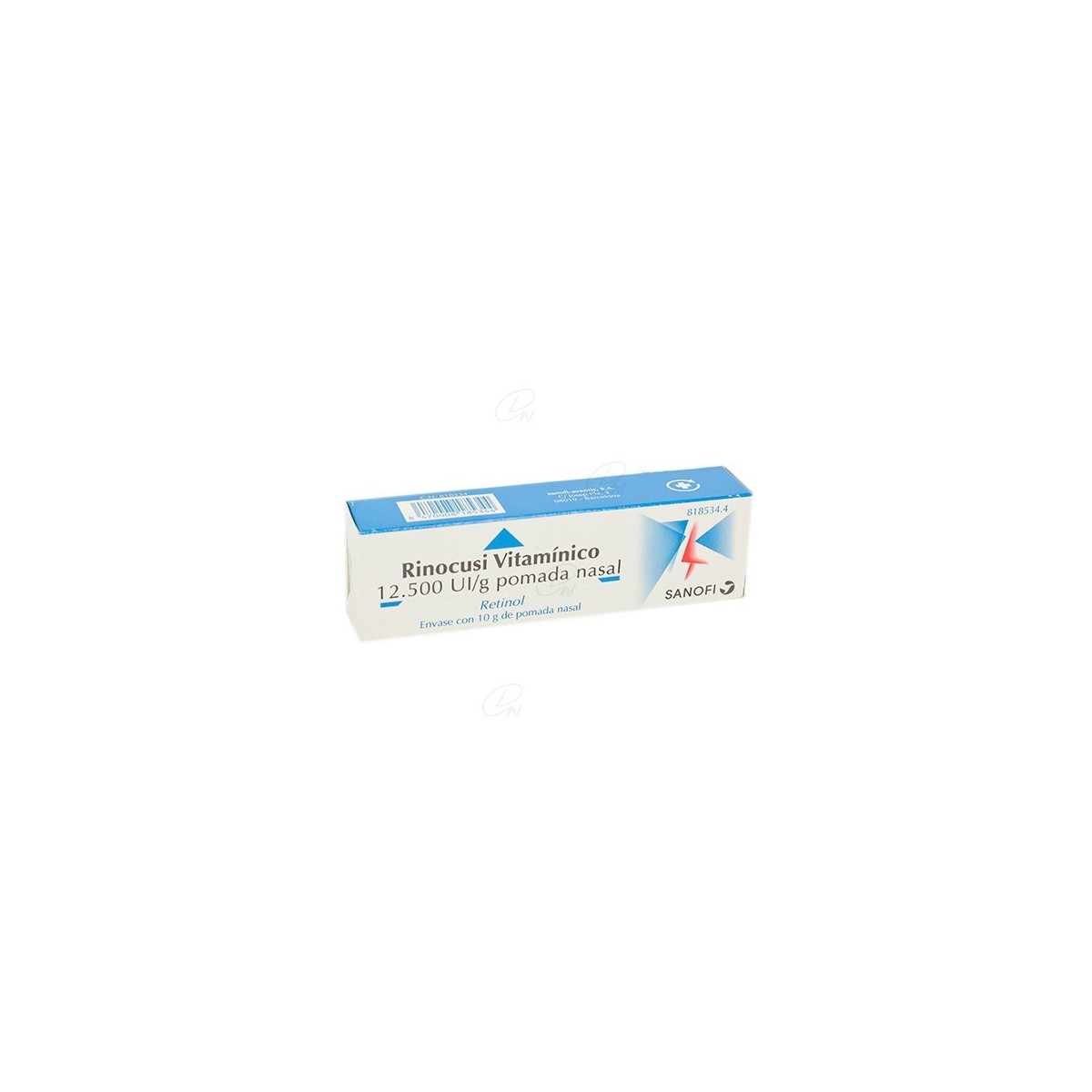 RINOCUSI VITAMÍNICO 12.500 UI/g POMADA NASAL, 1...