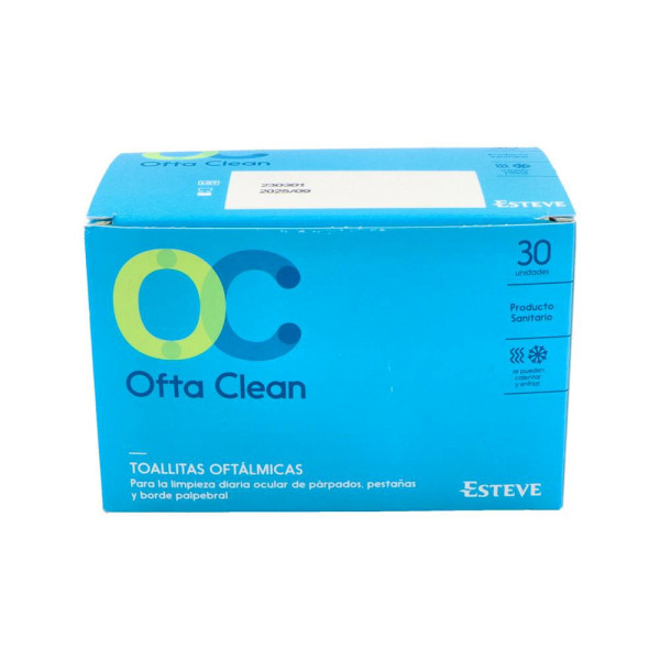 Oftaclean 30 Toallitas Oftalmicas