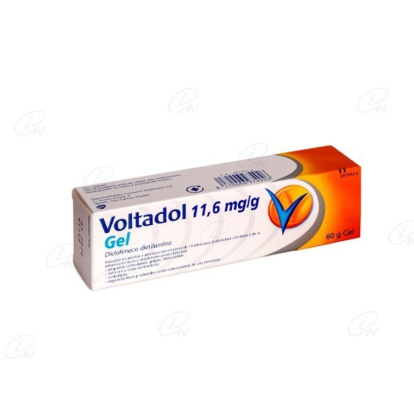 VOLTADOL 11.6 MG/G GEL TOPICO 75 G CON TAPON APLICADOR
