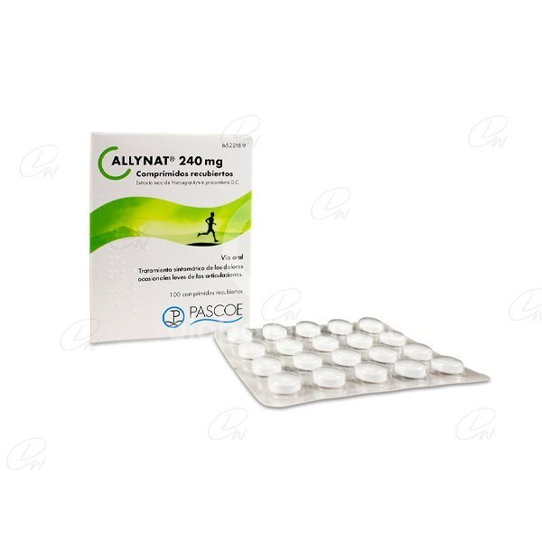 ALLYNAT 240 mg COMPRIMIDOS RECUBIERTOS, 100 comprimidos
