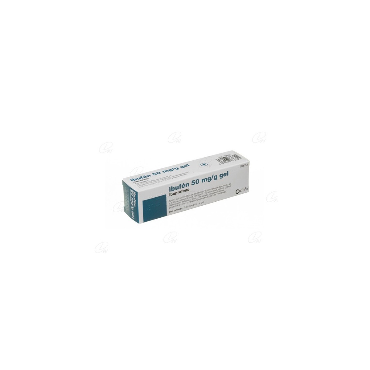 IBUFEN 50 mg/g GEL, 1 tubo de 50 g