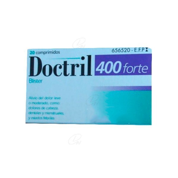 DOCTRIL 400 FORTE BLISTER, 20 comprimidos