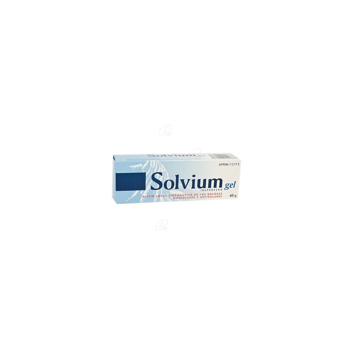 SOLVIUM 50 mg/g GEL, 1 tubo de 60 g
